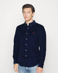 Chemise Ralph Lauren marine pour homme I Georgespaul