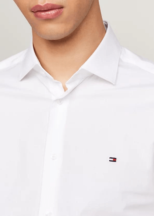 Chemise Tommy Hilfiger blanche - Georgespaul