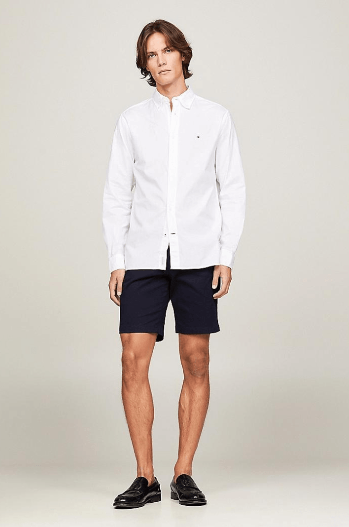 Chemise Tommy Hilfiger blanche - Georgespaul