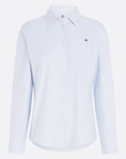 Chemise Tommy Hilfiger droite bleue pour femme | Georgespaul