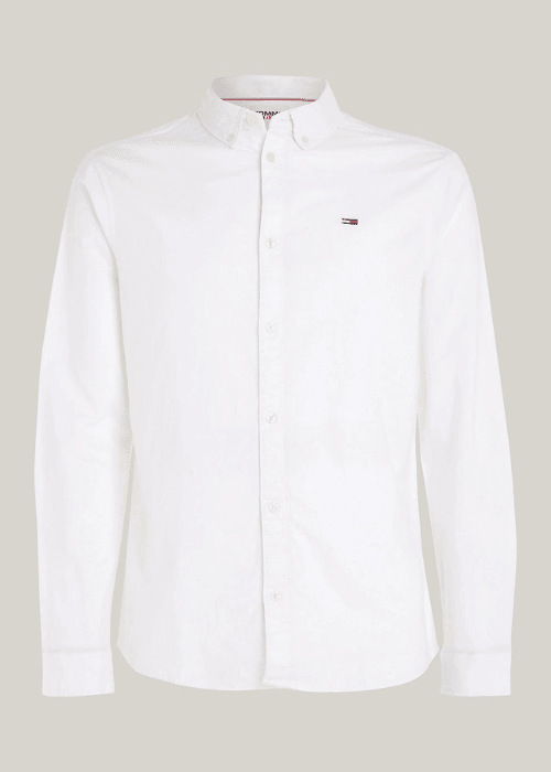 Chemise Tommy Jeans blanche - Georgespaul