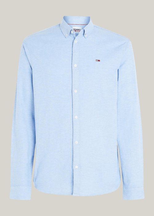 Chemise Tommy Jeans bleue - Georgespaul