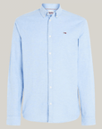 Chemise Tommy Jeans bleue - Georgespaul