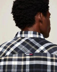 Chemise à carreaux Tommy Jeans noire - Georgespaul