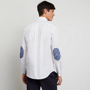 Chemise Eden Park blanche en coton pour homme I Georgespaul