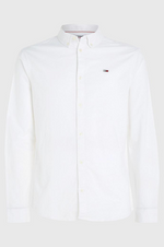 Charger l&#39;image dans la galerie, Chemise ajustée Tommy Jeans blanche
