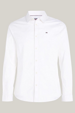 Afbeelding in Gallery-weergave laden, Chemise ajustée Tommy Jeans blanche
