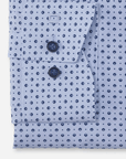 Chemise à motifs OLYMP bleue - Georgespaul