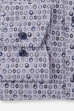 Charger l&#39;image dans la galerie, Chemise à motifs OLYMP violette stretch
