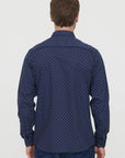 Chemise à motifs Lee Cooper marine - Georgespaul