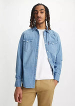 Charger l&#39;image dans la galerie, Chemise en jean homme Levi&#39;s® bleue | Georgespaul
