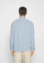 Charger l&#39;image dans la galerie, Chemise homme Ralph Lauren bleue en coton piqué | Georgespaul
