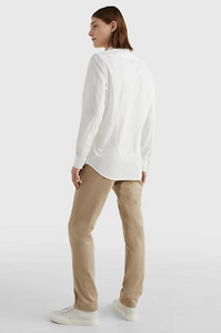 Chemise homme Tommy Hilfiger ajustée blanche stretch | Georgespaul