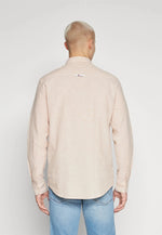 Charger l&#39;image dans la galerie, Chemise homme Tommy Jeans beige en lin | Georgespaul
