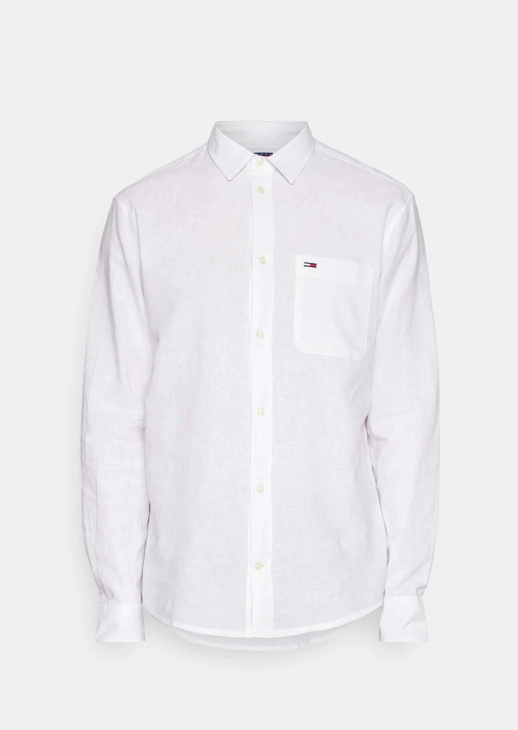 Chemise Tommy Jeans blanche - Georgespaul