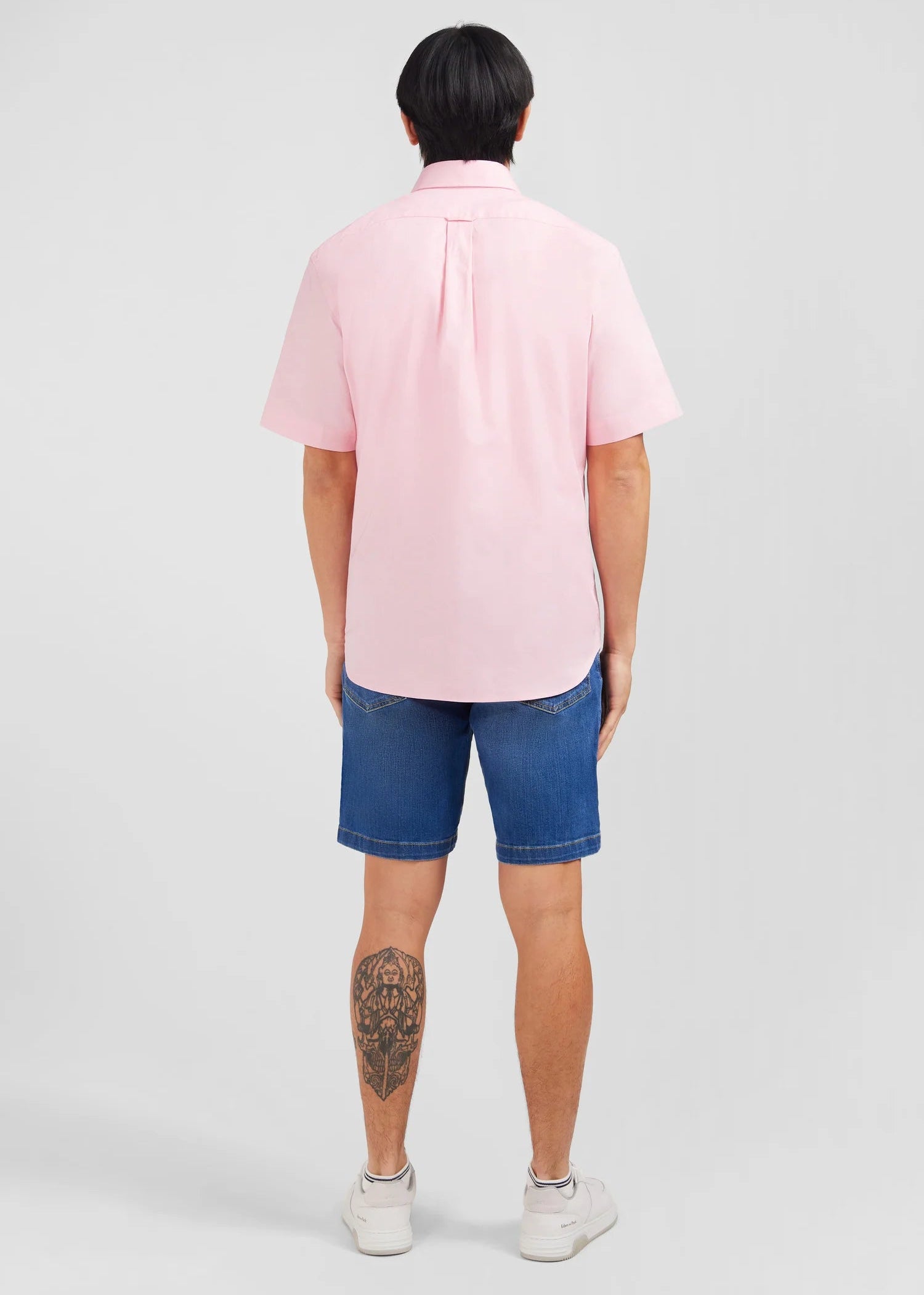 Chemise manches courtes homme Eden Park rose | Georgespaul