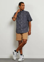 Charger l&#39;image dans la galerie, Chemise Eden Park marine en coton pour homme I Georgespaul
