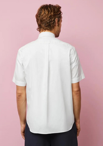 Chemise homme manches courtes Eden Park blanche | Georgespaul