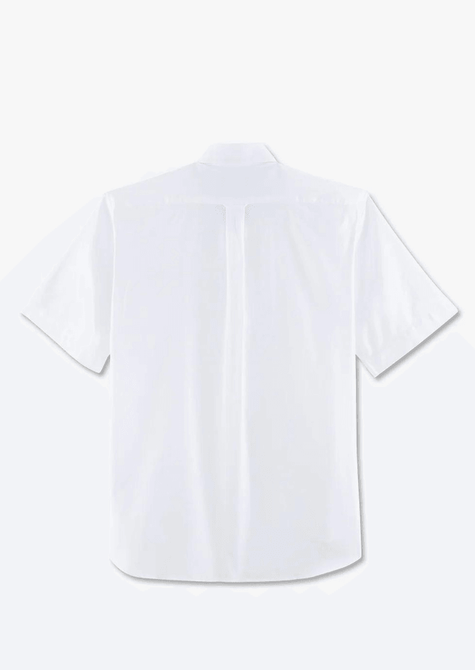 Chemise manches courtes Eden Park blanche - Georgespaul