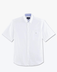 Chemise manches courtes Eden Park blanche - Georgespaul