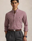 Chemise vichy Ralph Lauren bordeaux - Georgespaul