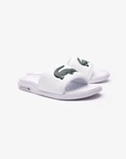 Claquettes Lacoste blanches - Georgespaul