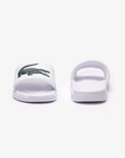 Claquettes Lacoste blanches - Georgespaul