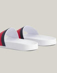 Claquettes Tommy Hilfiger blanches - Georgespaul