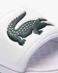 Claquettes Lacoste blanches - Georgespaul