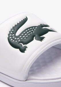 Claquettes homme Lacoste blanches | GeorgespaulClaquettes homme Lacoste blanches | Georgespaul