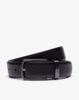 Coffret ceinture 2 boucles Lacoste en cuir | Georgespaul 