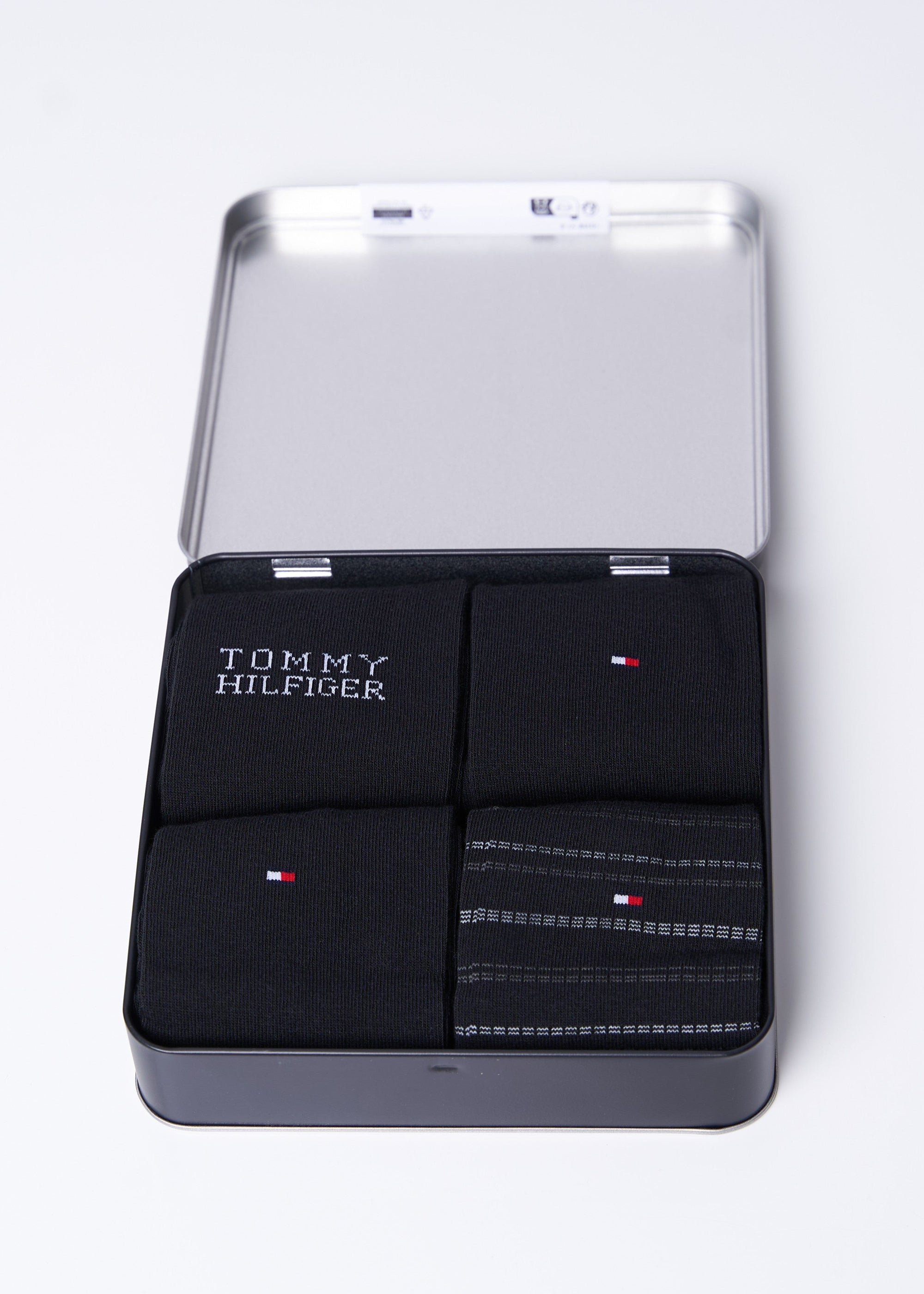 Coffret chaussettes Tommy Hilfiger noires | Georgespaul