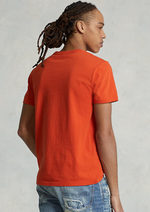 Afbeelding in Gallery-weergave laden, T-Shirt Ralph Lauren ajusté orange en jersey
