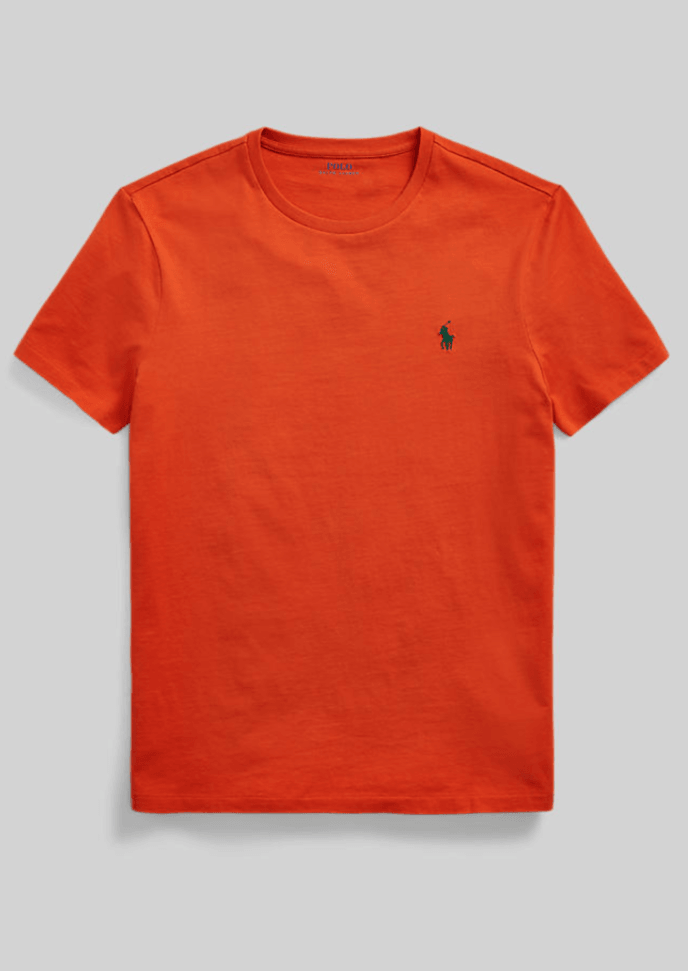 T-Shirt Ralph Lauren ajusté orange - Georgespaul