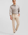 Pantalon chino Eden Park beige - Georgespaul