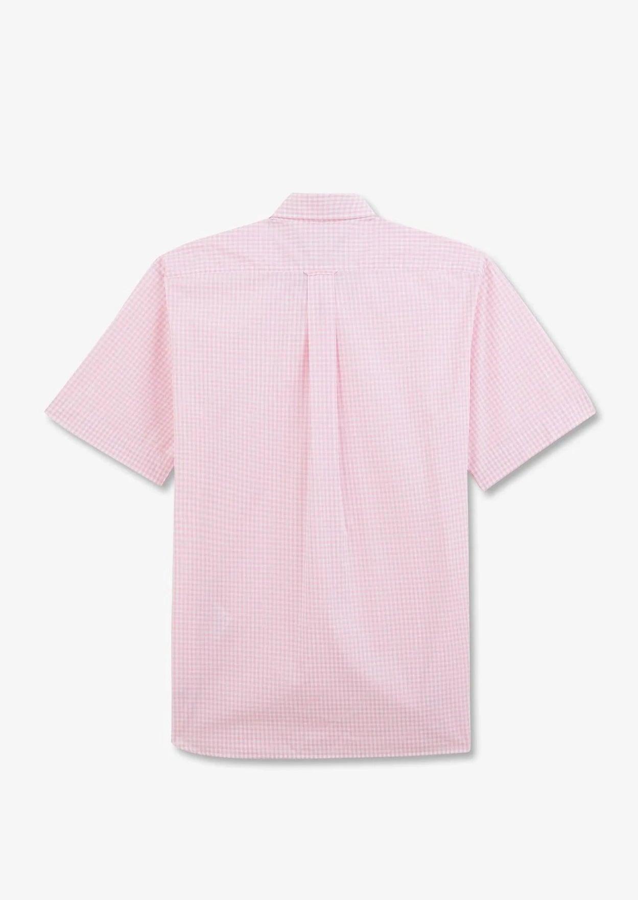 Chemise manches courtes Eden Park rose - Georgespaul