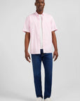 Chemise manches courtes Eden Park rose - Georgespaul