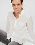 Chemise Eden Park blanche - Georgespaul