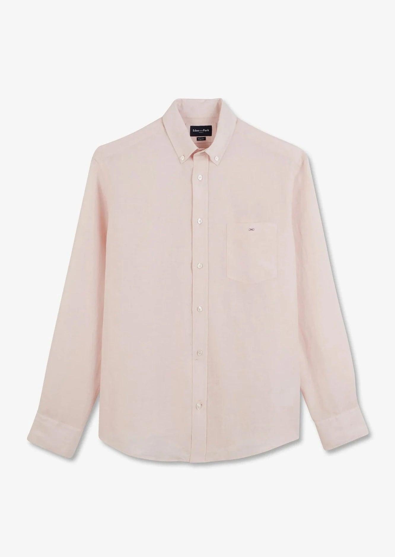 Chemise Eden Park rose - Georgespaul