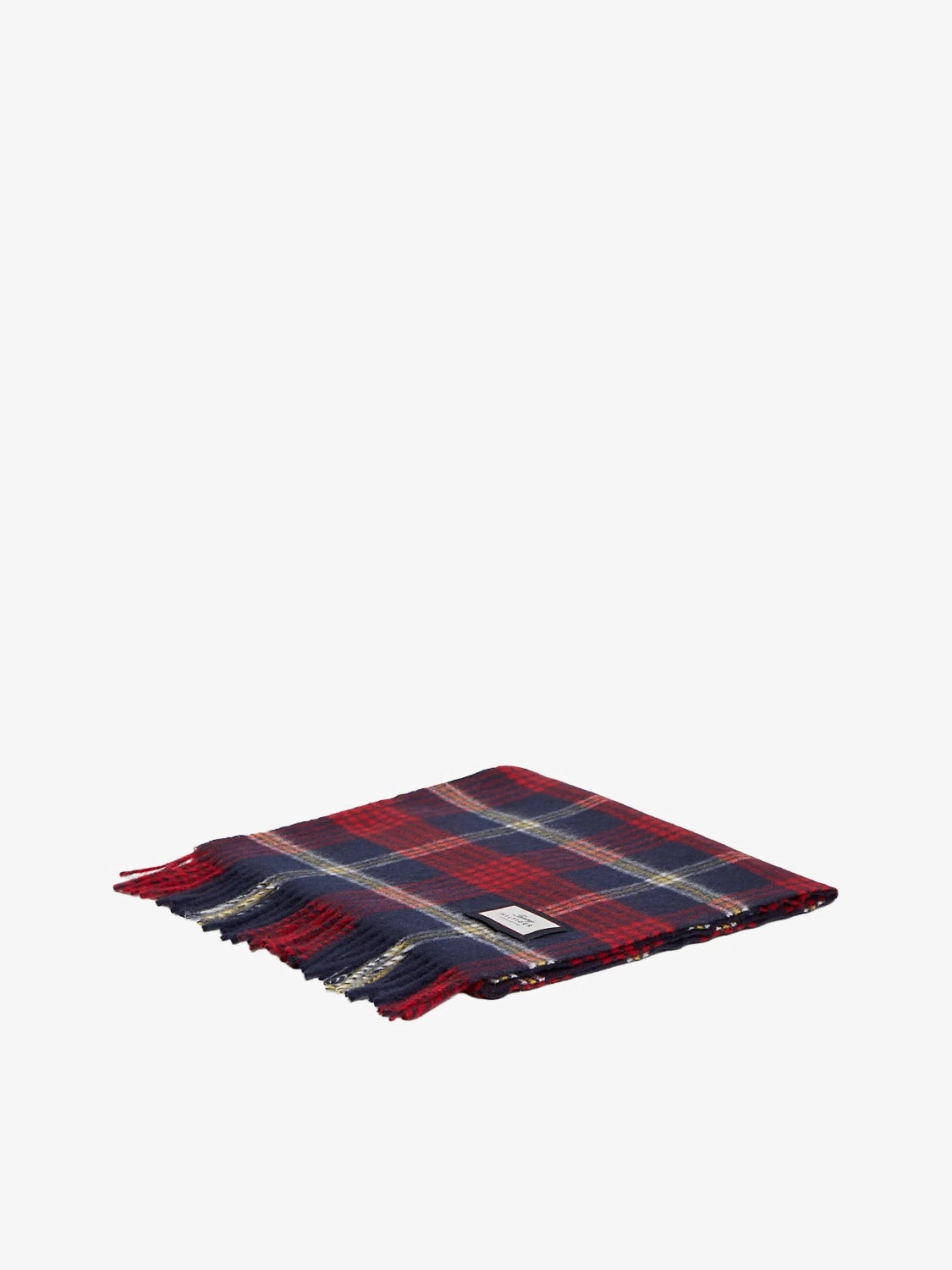 Echarpe à carreaux Tommy Hilfiger  en laine