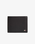 Portefeuille Tommy Hilfiger noir en cuir