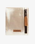 Pochette gourde CABAIA Diamond Head Small- Beige dorée