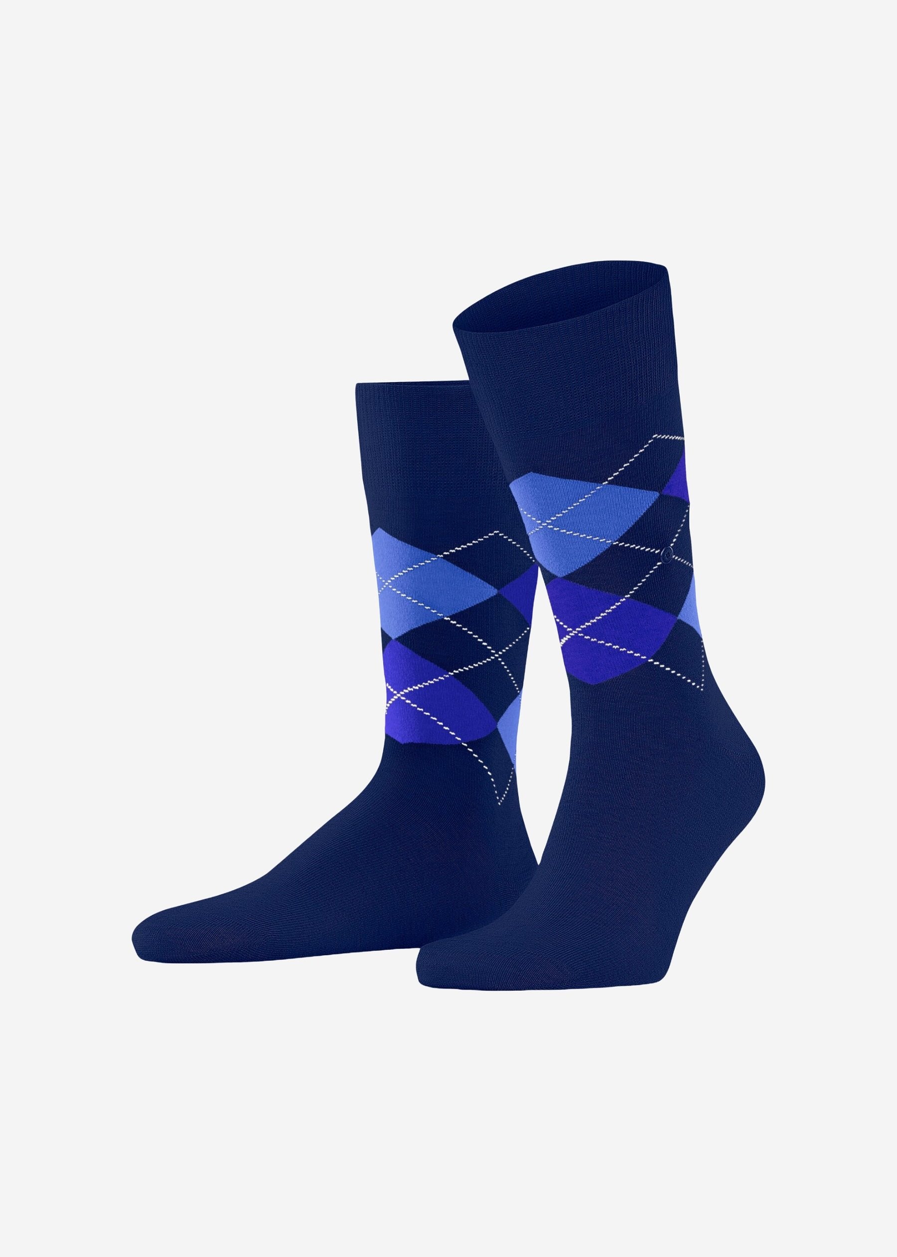 Coffret chaussettes Burlington bleues et marrons | Georgespaul 