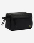 Trousse de toilette Lacoste noire unisexe | Georgespaul