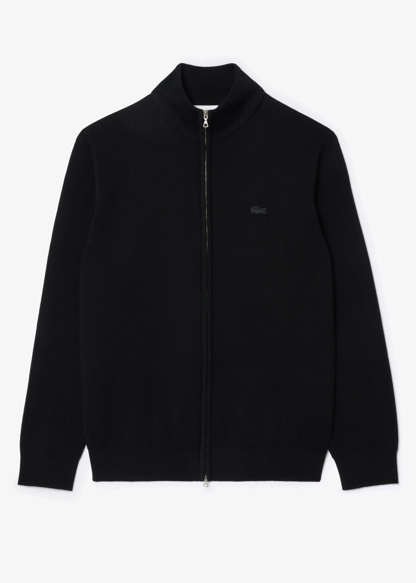 Gilet Lacoste noir en laine homme | Georgespaul 