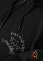 Afbeelding in Gallery-weergave laden, Gilet à capuche zippé Paul &amp; Shark noir
