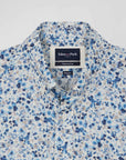 Chemise à motifs Eden Park bleue - Georgespaul