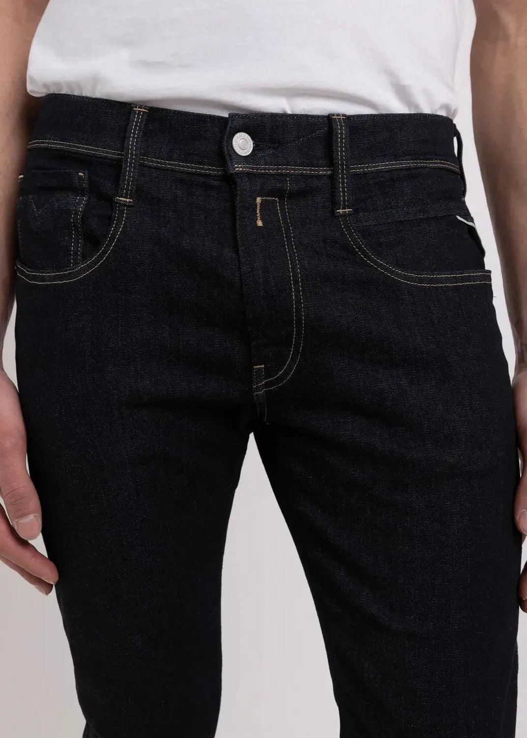 Jean Replay bleu foncé pour homme | Georgespaul 