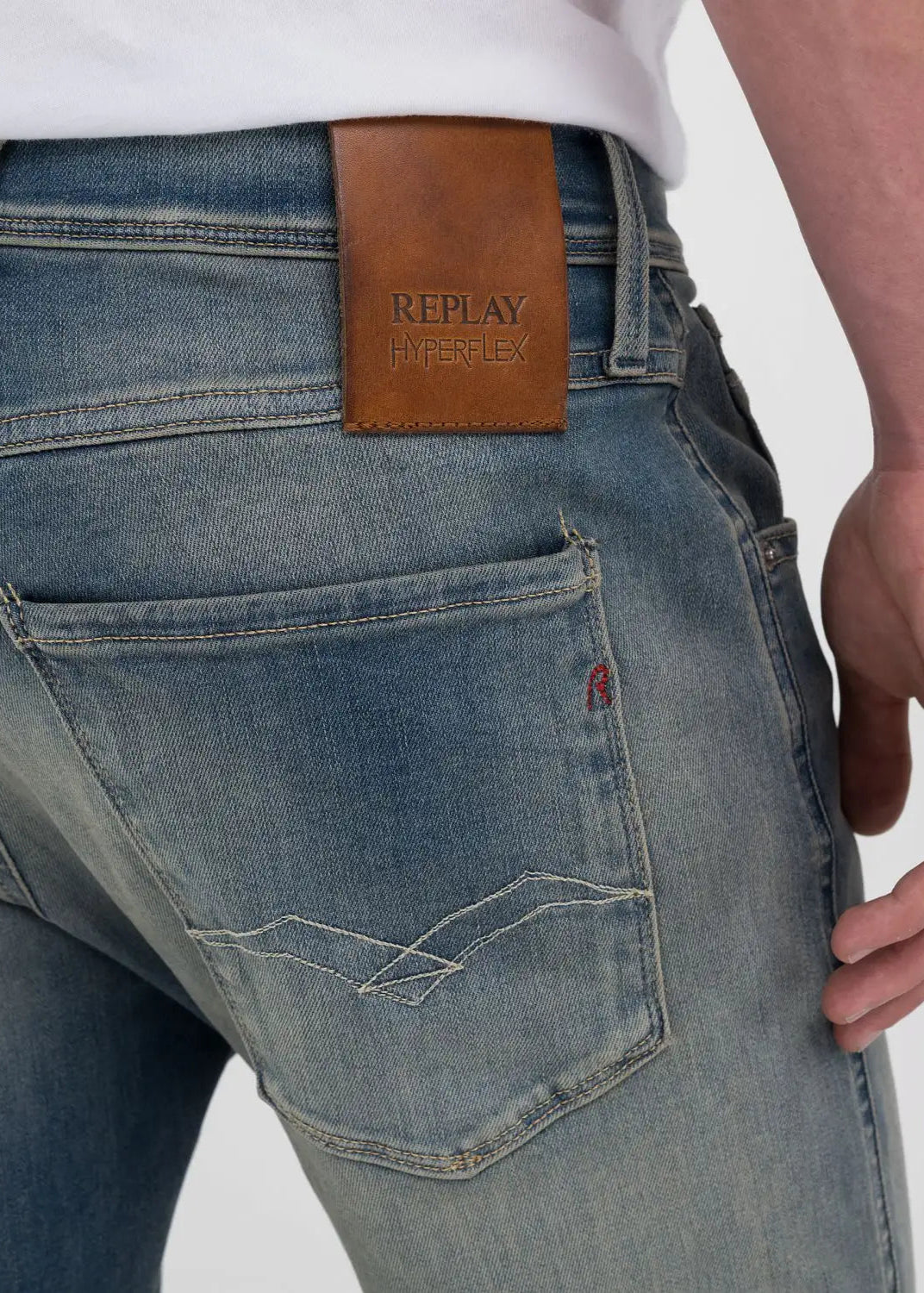 Jean Replay bleu pour homme | Georgespaul 