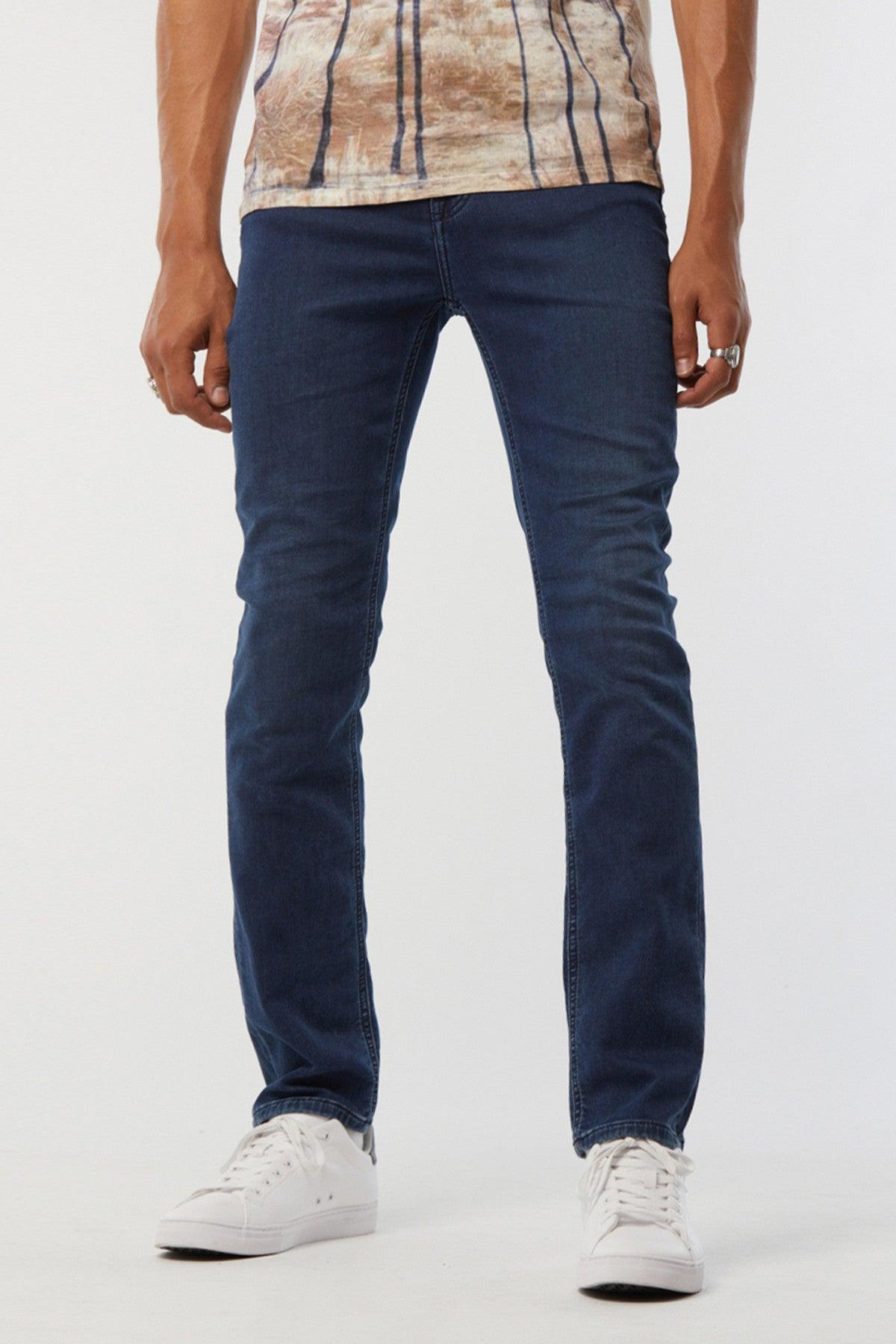 Jean Lee Cooper coupe droite bleu stretch - Georgespaul